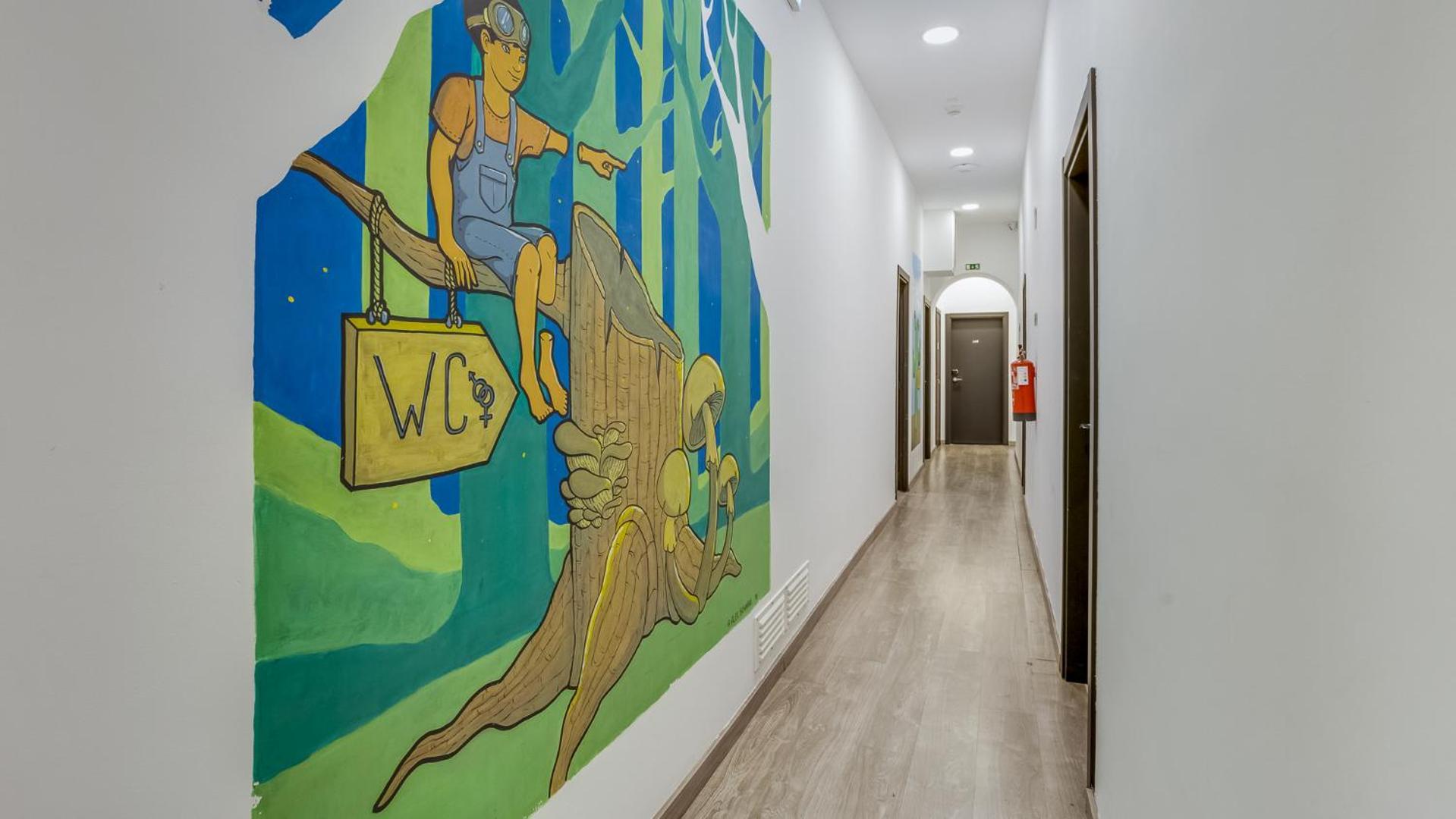 Habitación Triple Básica con baño compartido